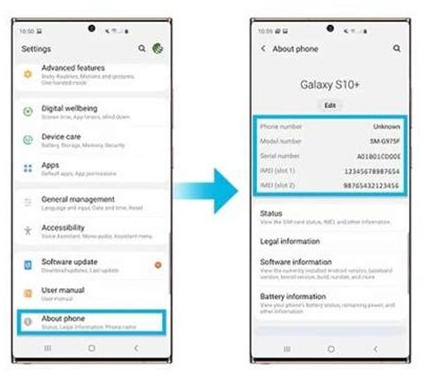 Cara Cek IMEI Samsung